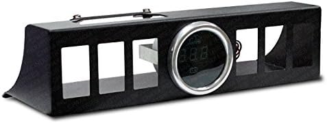 CH4x4 Rocker switch panel bracket with digital voltmeter for Jeep Wrangler JK 2010-2015