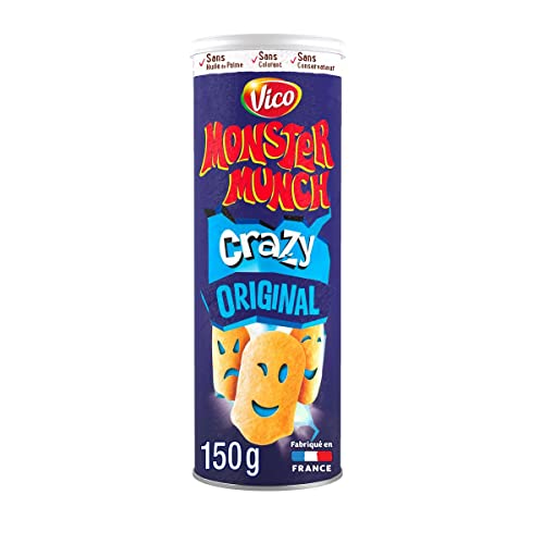 Monster Munch Chips Tuiles Crazy Original 150g