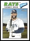 2026 Topps Heritage #47 Yandy Diaz NMMT Rays