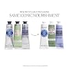 LOccitane Hand Cream Classics 3-Piece Gift Set, Moisturizing Skincare Trio, Nourishing Creams for Dry Hands, Nails, and Cuticles, Travel-Sized, Vegan