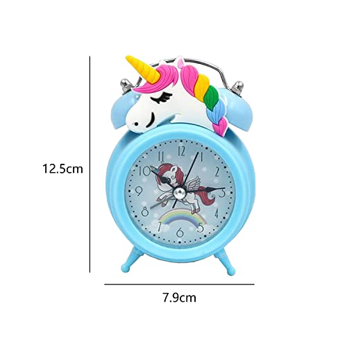 GERUI Sveglia, sveglia per bambini, con unicorno