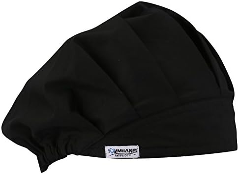 TOMMHANES AMISGUOER Bouffant Scrub Cap for Women and Men - Unisex Hat, One Size, Multiple Colors
