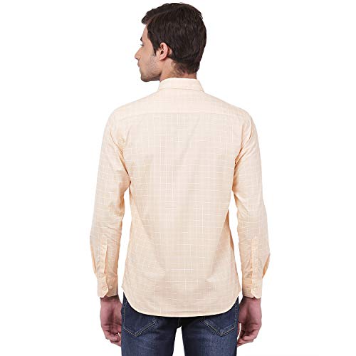 Image of TAHVO Men's Regular Fit Long Sleeves Cotton Formal Shirt