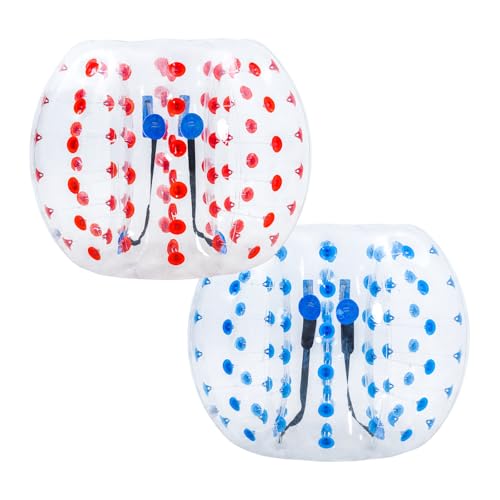 HAPYBOUCY 2PCS Inflatable Bumper Balls, 5Ft Human Hamster Ball, Zorb Ball for Adults or Children, Bubble Soccer for Sport Time by HapyBoucy - Used condition - US$169.18