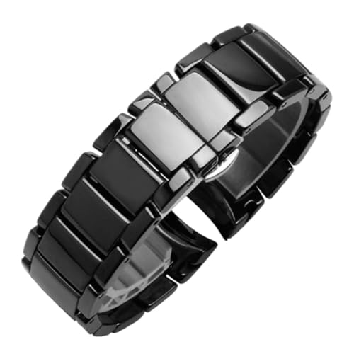 Bracelet acier céramique 22 24mm idéal pour sublimer votre montre Armani au quotidien