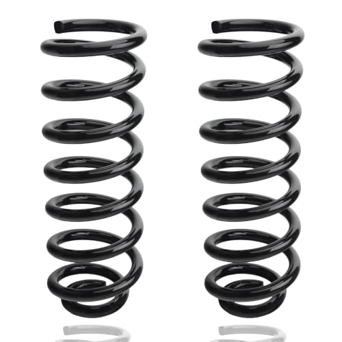 Image of Rear Heavy Duty Coil Springs for Ram 1500 2009-2018 2wd 4wd, 50% Extra Load Capacity (1100 lbs), Maintains Factory Ride Height, For Truck Towing
