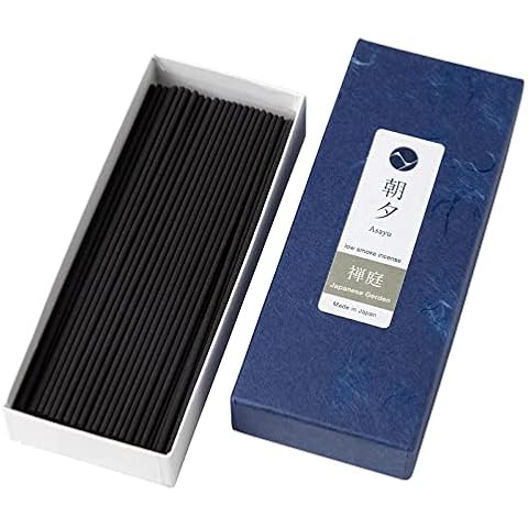Asayu Japanese Low Smoke Incense Sticks Japanese Zen Garden Scent (40gr), Made in Japan Quality, Natural Material (Japanese Zen Garden 40 gr) Cover