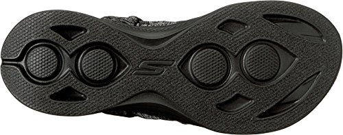 Skechers Skechers Performance Women's H2 Goga Bountiful Flip Flop,Black/Gray,11 M US