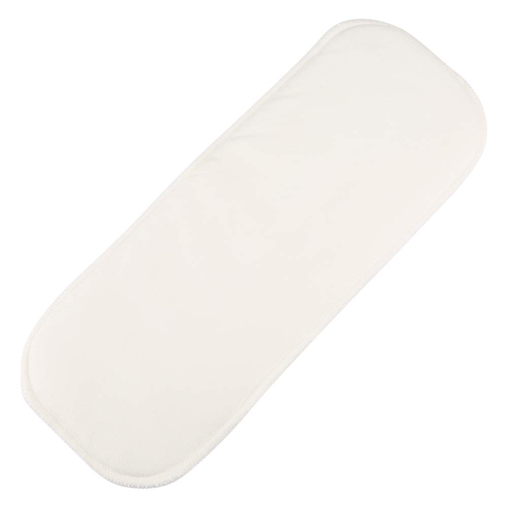 Coussinet en Tissu 3 Couches, Insert de Couche en Coton de Chanvre, Inserts Lavables en Coton pour bébé