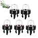 Price comparison product image PLCatis Primer Bulbs 5-Pack Snap-in Universal Primer Bulb Replacements for Chainsaw Grass Strimmer Brush Cutter Yard Equipment Fit for Stihl Weed Eater McCulloch Ryobi Echo and More