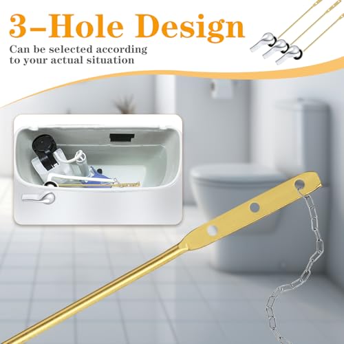 Poignée de réparation universelle de toilettes en laiton contre les pannes de WC