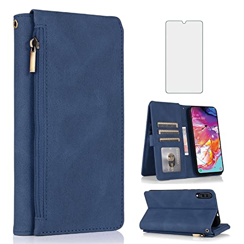 Funda cartera para Samsung Galaxy A70 para organizar tus tarjetas en el trabajo