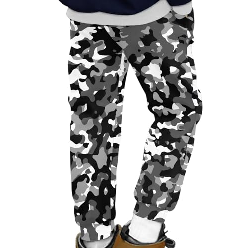Cumagical Kids' Casual Joggers Pants Elastic Waist Breathable Active Wear for Boys & Girls4