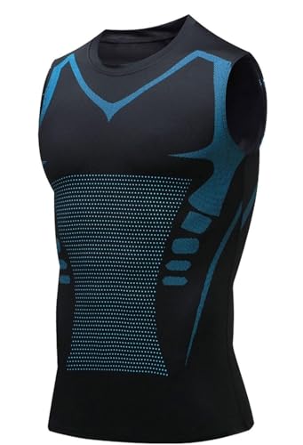 Maynox Shirt, Maynox Compression Shirt Vest, Ionic Shaping Sleeveless Shirt for Men