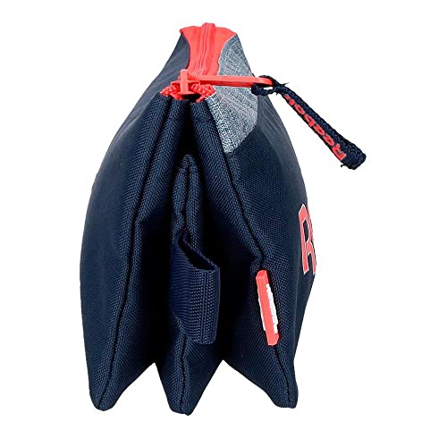 Reebok Lucia Pencil Case, 3 Compartments, Blue, 22 x 12 x 5 cm, Polyester - Image 2
