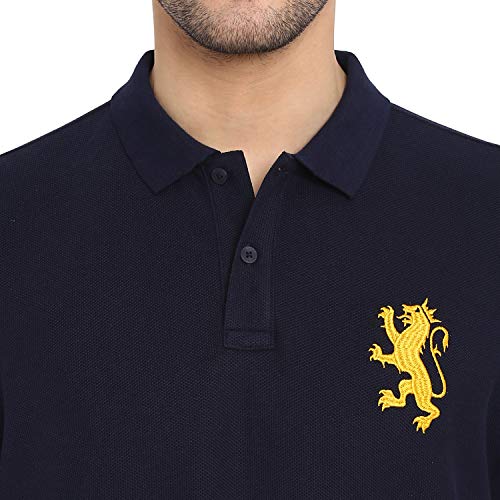 Image of Red Tape Men's Cotton Regular Fit Polo T-Shirt