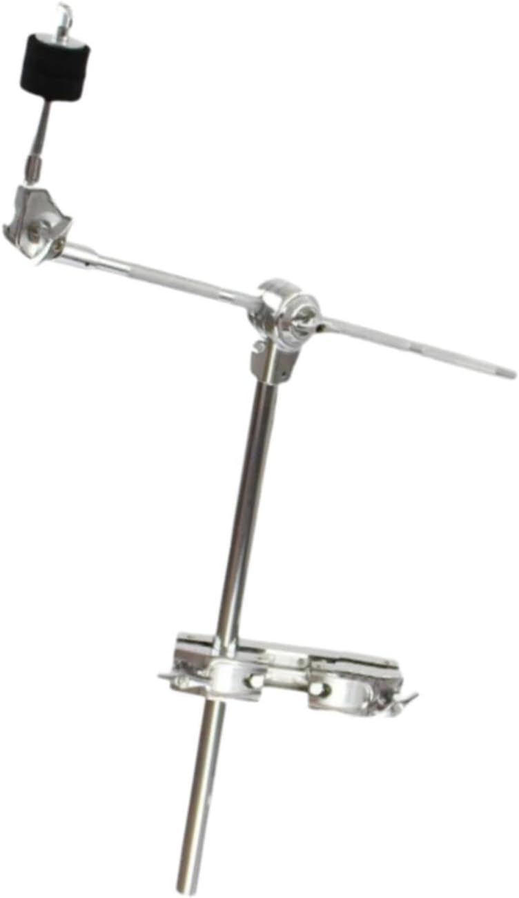 DYNWAVE Cymbal Arm Extension Arm Mount Easy Installation Hardware Adjustable Bracket Sturdy Metal Attachment Cymbal Stand Attachment