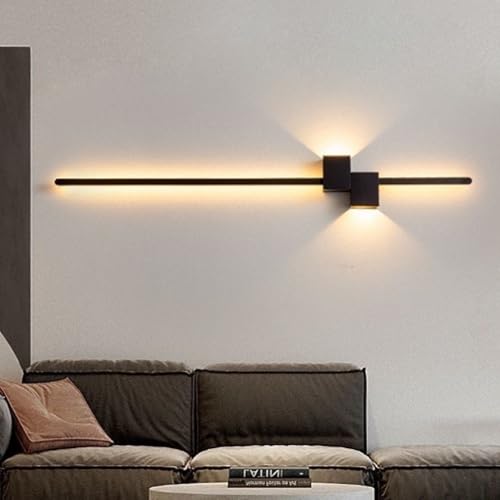 Aplique de pared rectangular minimalista en aluminio de alta calidad 7