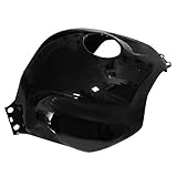 ZXMOTO Glossy Black Gas Fuel Tank Cover Fairing fits for Honda CBR600 F4I 2001 2002 2003 2004 2005 2006 2007