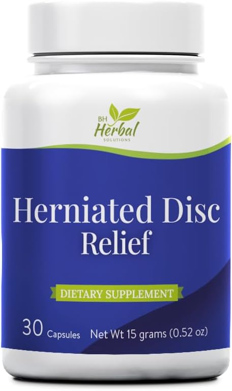 Herniated Disc Support – Herbal Wellness for Back Comfort – 100% Herbal and Natural