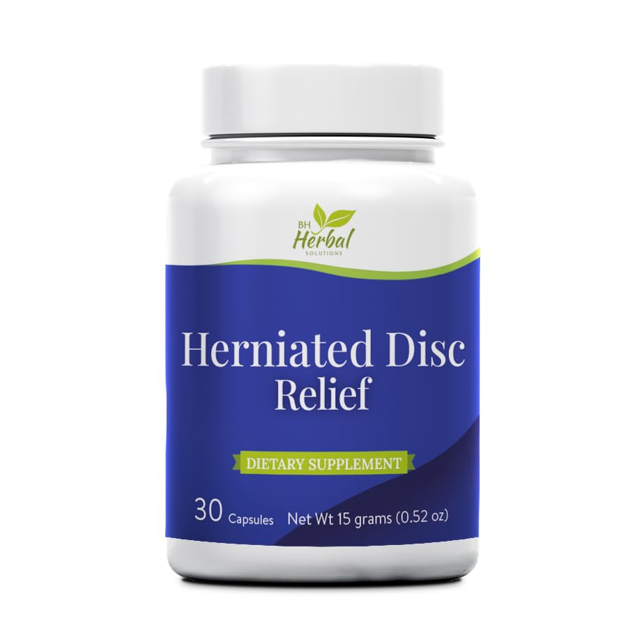 Herniated Disc Support – Herbal Wellness for Back Comfort – 100% Herbal and Natural