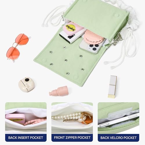 Telena DIY Customizable Shoulder Bag Snaphole Crossbody Bags for Women4