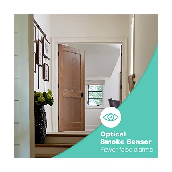 First Alert SCO5 Combination Optical Smoke Alarm & Carbon Monoxide Detector, AA Battery Powered - Image 6