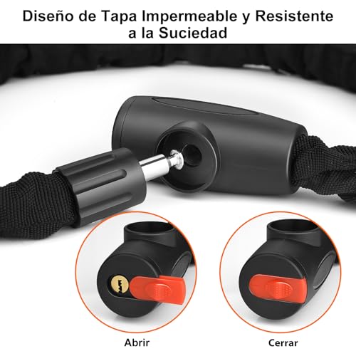 Candado para cadena de moto 8 Imagen adicional