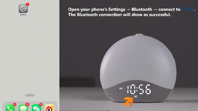 ecozy Sunrise Alarm Clock, White Noise Sound Machine, Alarm Clock