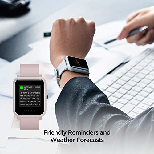 Amazfit Heren Bip S Smartwatch, Vierkant - Image 8