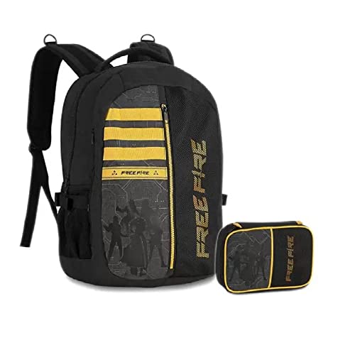 Kit Mochila De Costa e Estojo Oficial Free Fire - Clio Style
