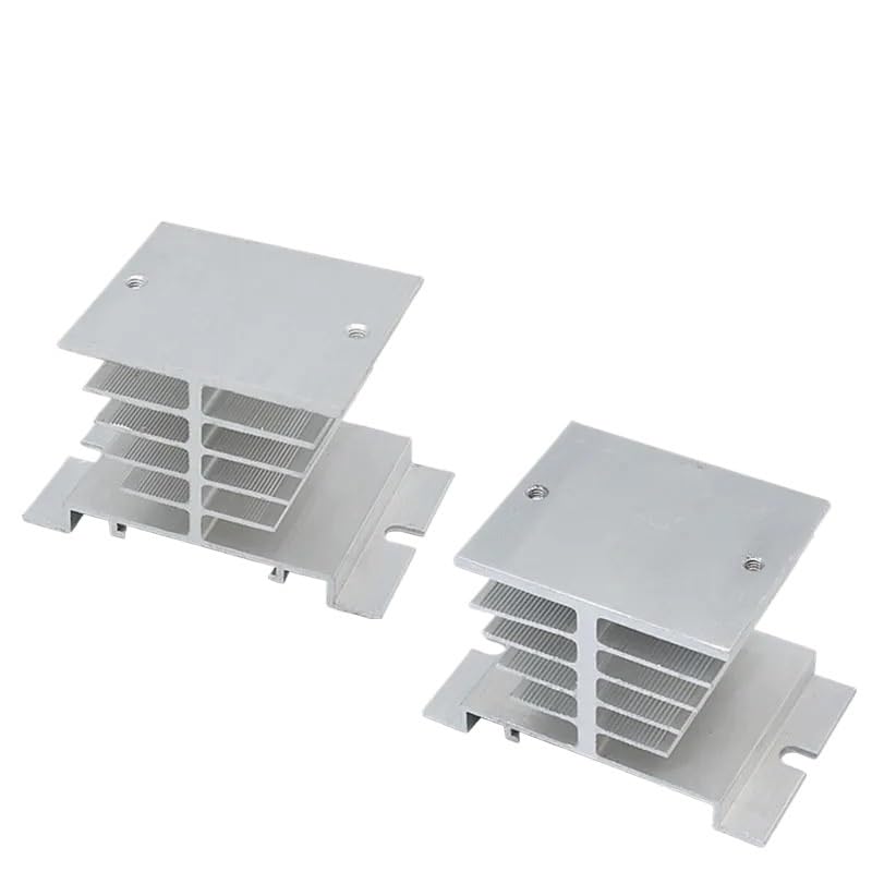 Dissipateur thermique pour relais statique simple aluminium radiateur 40A