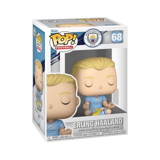 Funko Pop! Football: Manchester City - Erling Haaland - Figura de Vinilo Coleccionable - Idea de Regalo - Mercancia Oficial - Juguetes para Niños y Adultos - Sports Fans