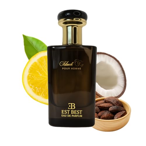 EST BEST BLACK TIE Eau De Parfum for Men Luxury Long Lasting Men’s Fragrance | Sophisticated Evening Cologne with Bergamot, Coconut & Tonka Bean | 100ml Premium Perfume Made in UAE (EB013)