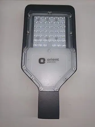 Orient Electric Street Light 45W (LSFT-45W-C-PC) with Pipe and Camp 32mm Outer Diameter