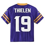 Adam Thielen Minnesota Vikings #19 Purple Youth Home Player Jersey (Medium 10/12)