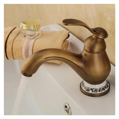 Robinet d'évier de lavabo en laiton qui élimine les fuites