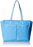 Vera Bradley Women's Preppy Poly Uptown Baby Diaper Bag, Sky Blue
