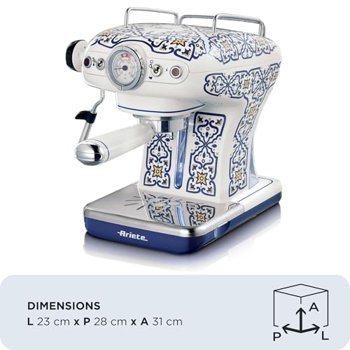 Machine à café avec mousseur à lait Ariete Capri 13891C 15 bar - vue 6