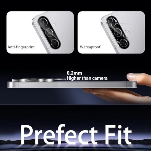 Image of Xmon Back Camera Lens Protector for Samsung Galaxy S24 Plus (1 Pack) Premium Camera Glass Protector Guard, Anti-Scratch, Ultra-Clear, Easy Installation