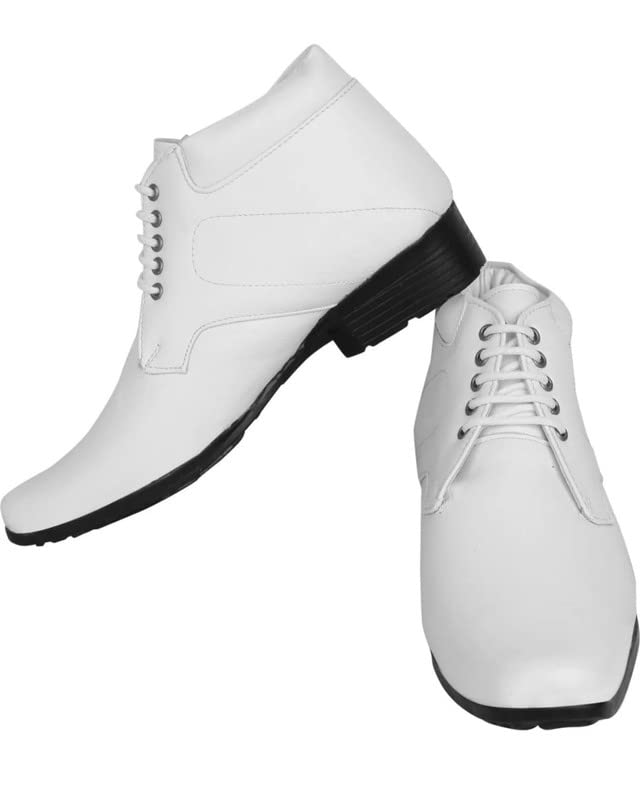 GenericJuta Company Men Leather Formal Shoes White 7