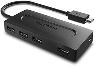 SUYAMA USB OTG Adapter for Fire TV Stick 4K,Nintendo S/NES Classic Mini,Playstation Classic,Raspberry Pi Zero, Sega Genesis Mini