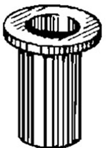 50 10-24 U.S.S. Large Flange Thin Sheet Steel Nutserts Grip Range: .010"-.080"