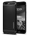 Spigen Rugged Armor OnePlus 5 Case with Resilient Shock Absorption and Carbon Fiber Design for OnePlus 5 (2017) - Black