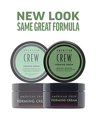 American-Crew-forming-Cream-with-Medium-Hold-and-Shine-Gifts-for-Men-for-Shape-and-Thickening-Cream-Texture-for-All-Hair-Types-Hair-Styling-for-Men-85-g