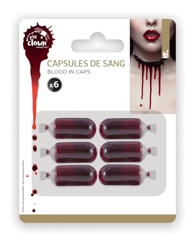 PtitClown- Sangre Falsa, Color Rojo (PTIT Clown 10970)