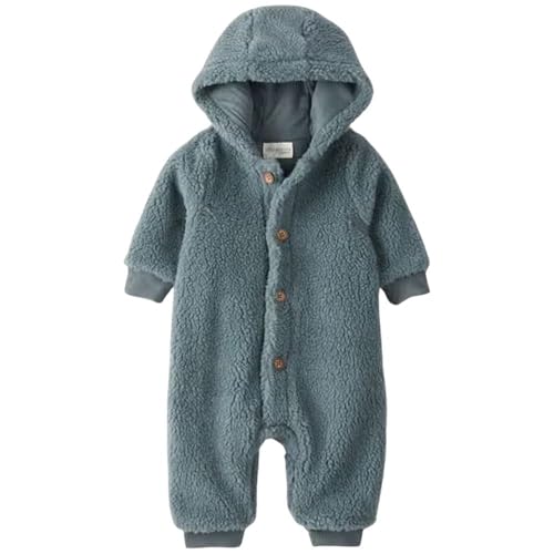 Combinaison à capuche bébé en Sherpa protégeant du froid