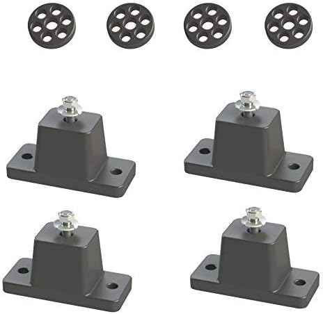Anti-Vibration Shock Absorbing Rubber Mounting Bracket for Ductless Mini Split Air Conditioner Condensers