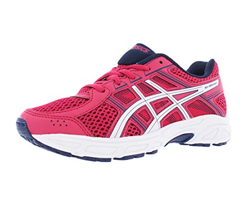 ASICS Unisex-Kid's Gel-Contend 4 GS Running Shoe, Cosmo Pink/White/Indigo Blue, 7 Medium US Big Kid