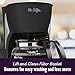 Mr. Coffee Simple Brew Coffee Maker|4 Cup Coffee Machine|Drip Coffee Maker, Black